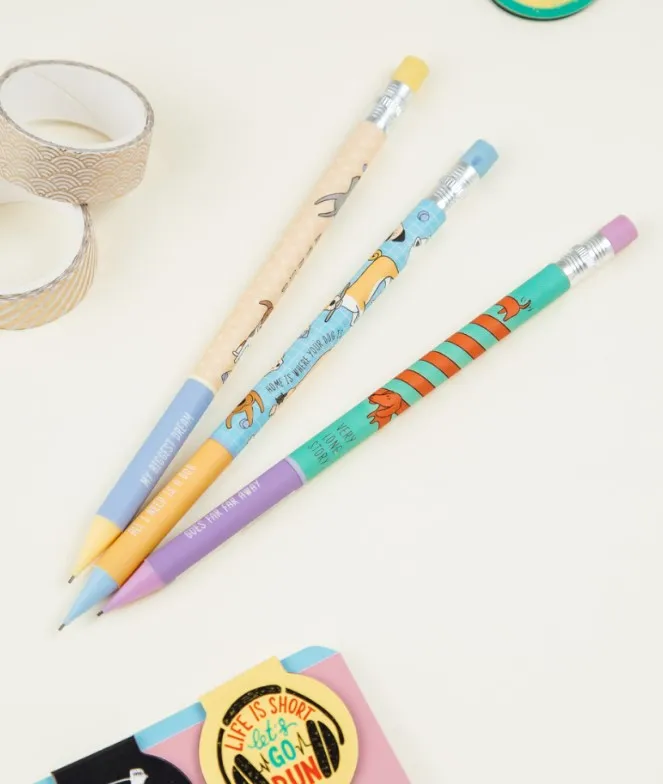 MESHU карандаш механический  best friend с ластиком 0,7мм