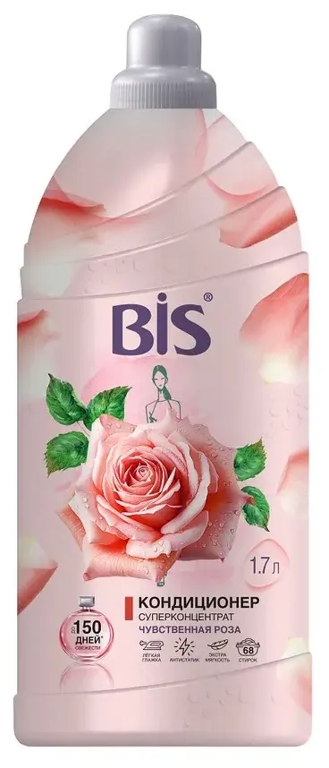 BIS кондиционер д/белья концентрат чувственная роза 1700мл (4)