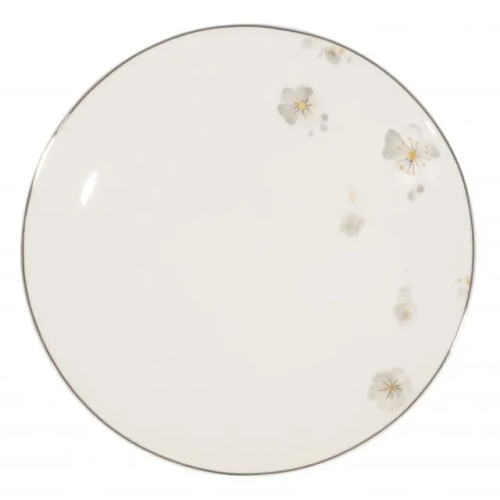 FIORETTA Springtime тарелка десертная цв.белый фарфор 19см TDP631