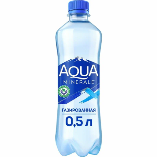Мин вода Аква Минерале газированная 0,5л пл/б; 12