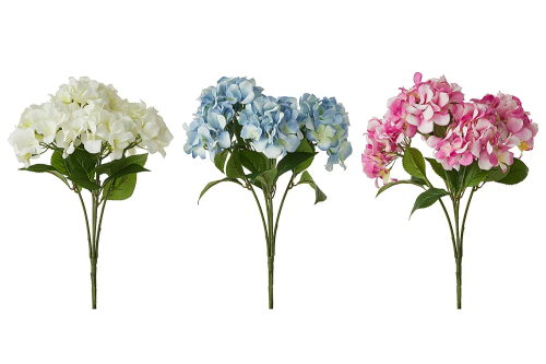 Цветок искусственный гортензия 50см 749475