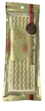 ANBEITE Мочалка массажная махра, сизаль 10*70см L 230389