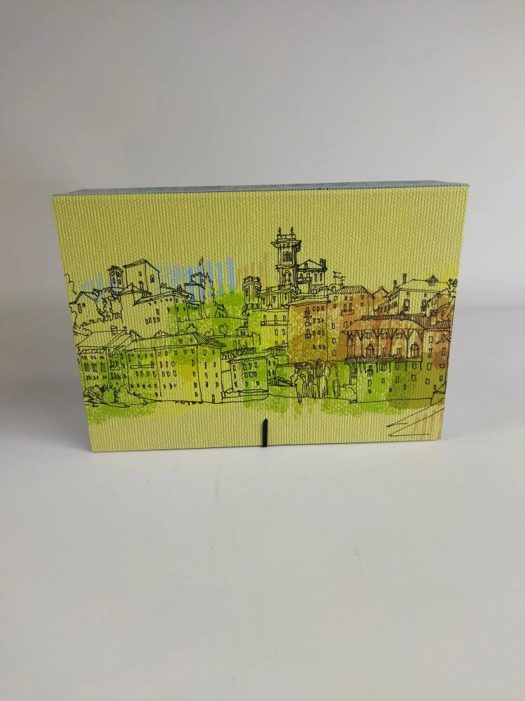 Коробка подарочная  20*14*6 застежка-пуговица Бассано 42371