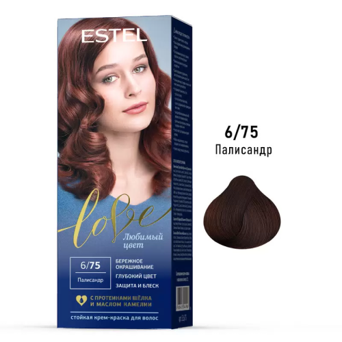 ESTEL LOVE крем-краска д/волос т.6.75 палисандр