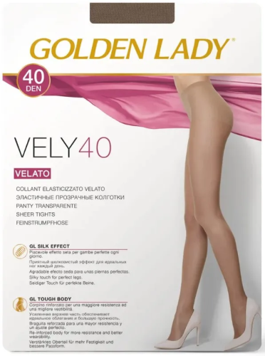 GOLDEN LADY колготки женские vely 40 daino р.2