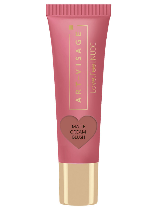 ART-VISAGE румяна матовые кремовые love.feel.nude т.434
