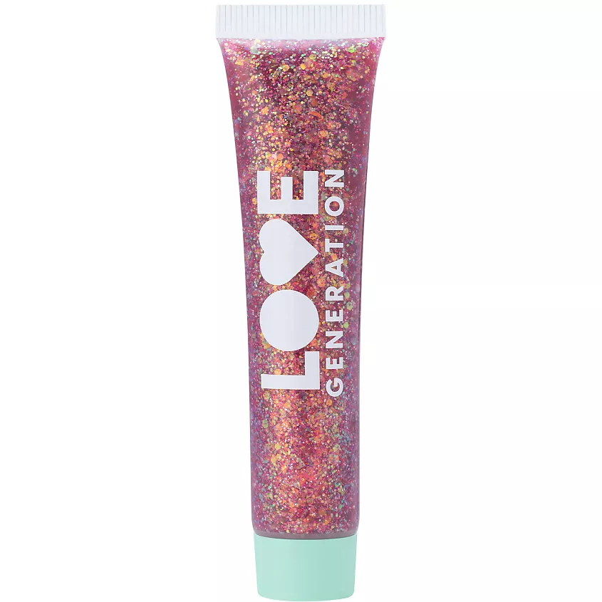 LOVE GENERATION глиттер-гель д/лица we love glitter т.04