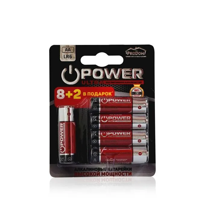 PRODOM батарейки AA/LR6 10шт