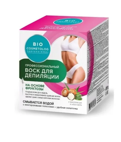 BIO COSMETOLOG воск д/депиляции professional с маслом ши и алоэ вера 350г