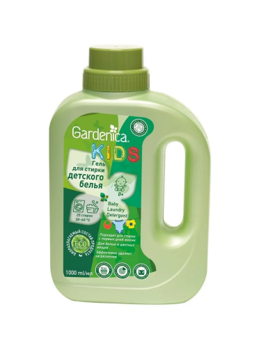 GARDENICA гель д/стирки экологичный детской одежды 1л