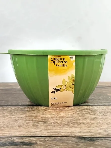SUGAR&SPICE Vanilla салатник с крышкой фисташка 1,7л