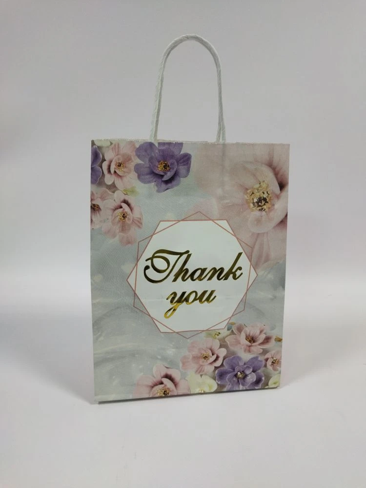 Пакет подарочный бумажный Надписи 27*21*11см EL231106318