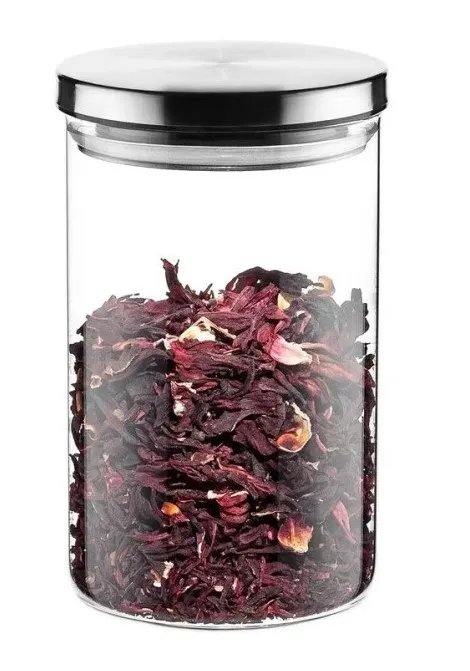 TECO банка для сыпучих продуктов, стекло 600 ml TC-J600-01