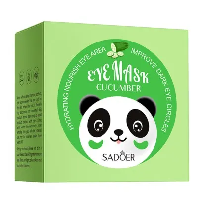 SADOER патчи д/глаз с экстрактом огурца 60шт 80г