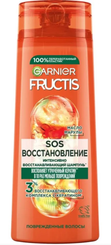 GARNIER FRUCTIS шампунь д/волос sos восстановление 400мл