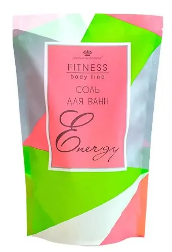 FITNESS соль д/ванн energy 1000г