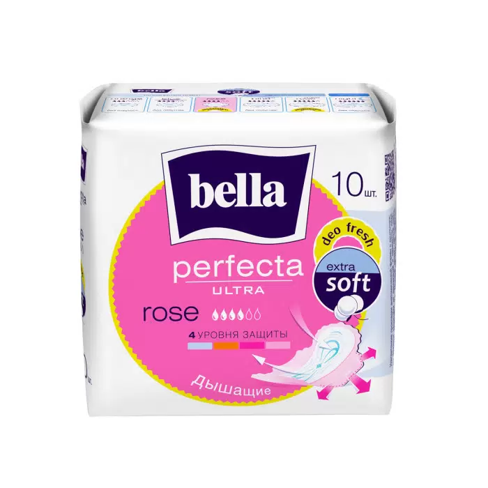 BELLA Perfecta прокладки ultra rose deo fresh супертонкие 10шт BE-013-RW10-202