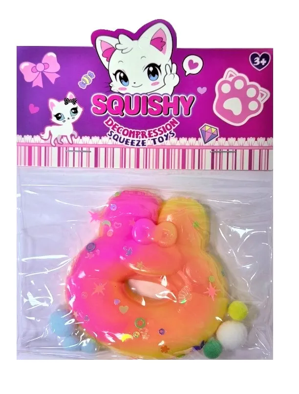 Игрушка-антистресс пончик JD3718