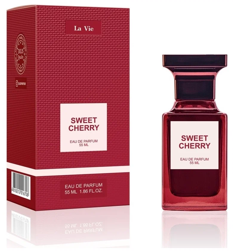 DILIS парфюмерная вода la vie sweet cherry д/женщин 55мл