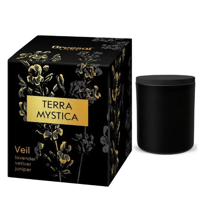BREESAL свеча аромат. terra mystica  вуаль/12