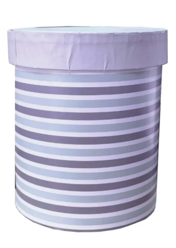 Коробка подарочная цилиндр дизайн звездный час 15,5*17,2см Д10503.021.1