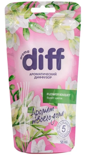 DIFF диффузор ароматический букет цветов 50мл