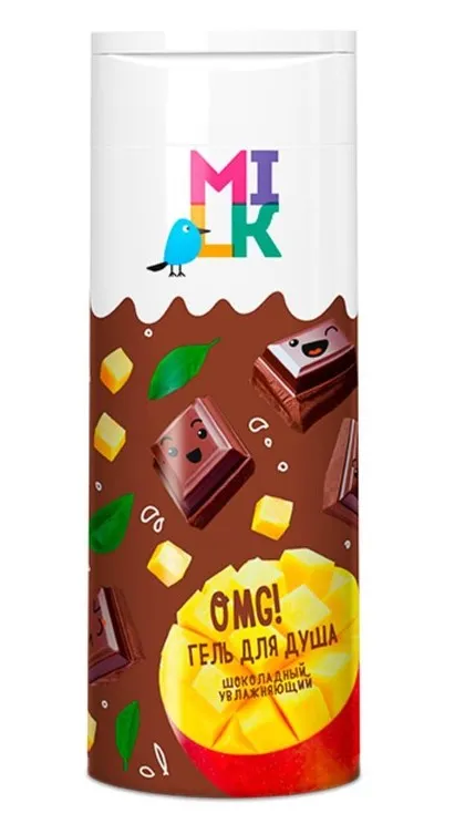 MILK гель д/душа шоколадный увлажняющий 400мл