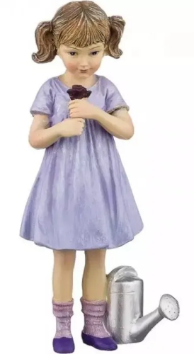 LEFARD Лавандовая весна статуэтка девочка с лейкой 15см 162-533