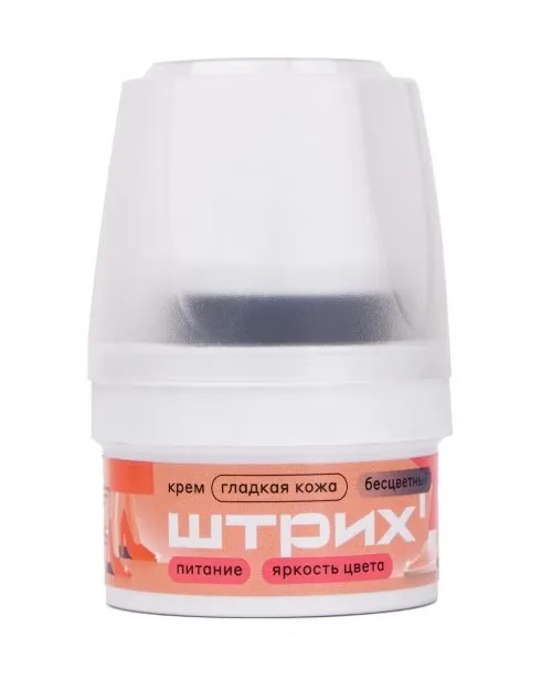 ШТРИХ крем д/обуви д/гладкой кожи бесцветный 60мл 57928019
