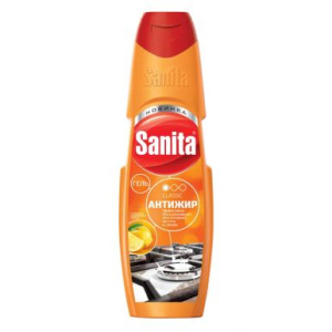 SANITA гель чистящий антижир сицилийский лимон 500мл