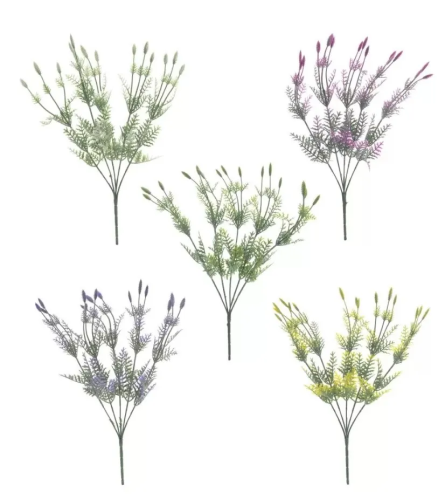 Цветок искусственный амброзия 10*10*40см 782532