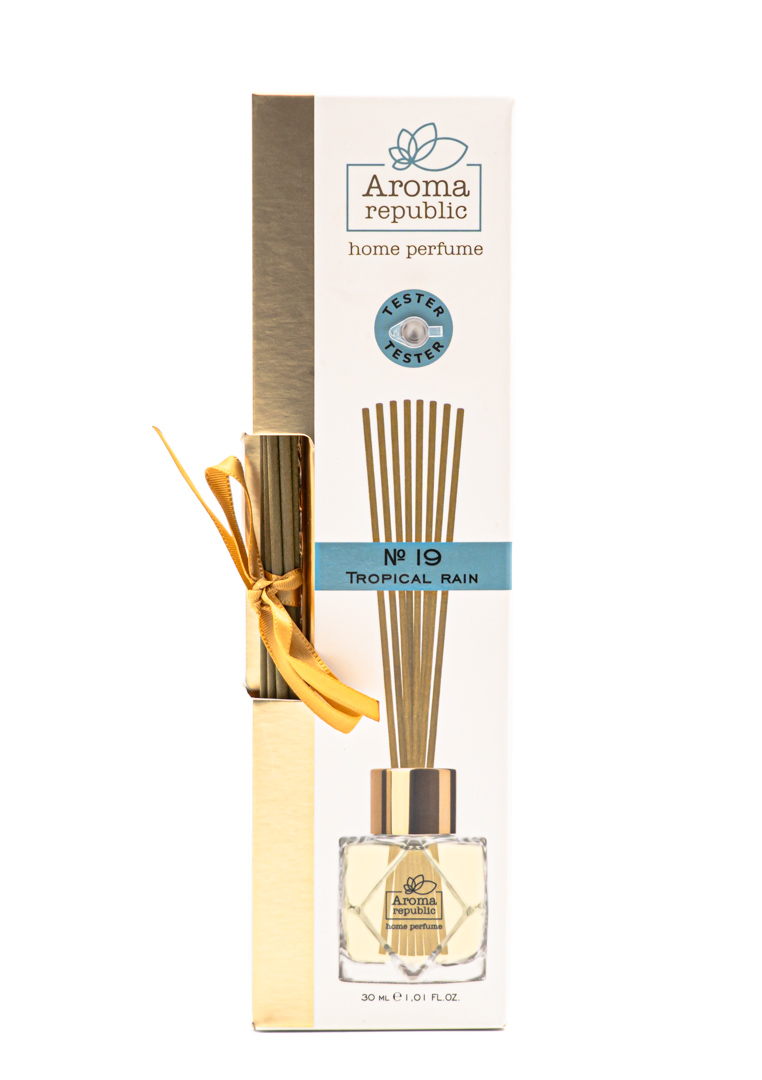 AROMA REPUBLIC диффузор tropical rain в стеклянном флаконе 30мл №19