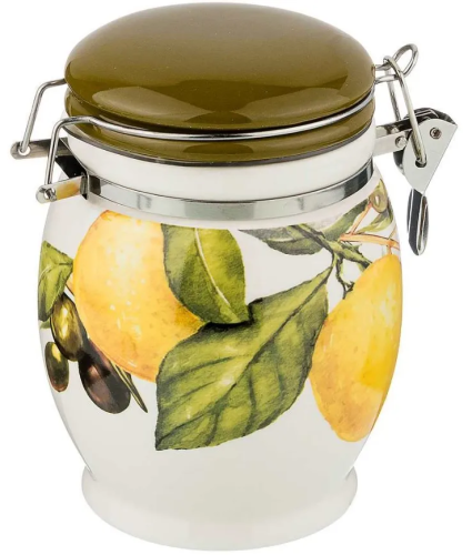 LEFARD Лемон три емкость д/сыпучих продуктов 700мл 358-1587