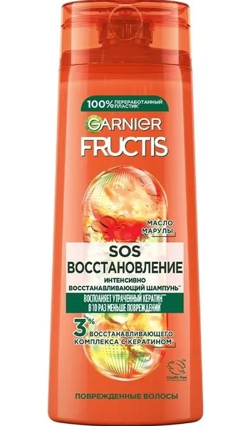 GARNIER FRUCTIS шампунь д/волос sos восстановление 250мл