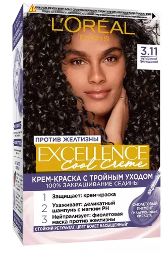 LOREAL EXCELLENCE краска д/волос т.3.11 т.каштан