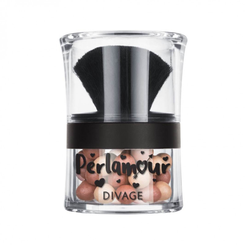 DIVAGE румяна д/лица в шариках рerlamour т.902_