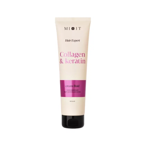 MIXIT Hair Expert крем-флюид д/волос ламинирующая collagen&keratin 100мл
