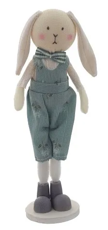 Фигурка декоративная зайка 7*5*20см 795539