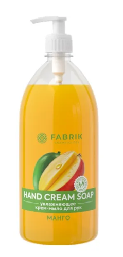 FABRIK COSMETOLOGY крем-мыло д/рук увлажняющее манго 1000мл