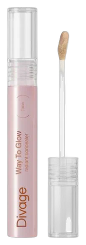 DIVAGE консилер с эффектом сияния way to glow, тон 04