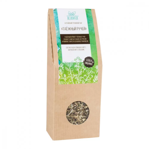 ALTAIVITA чай травяной  таежный ручей весовой 45г