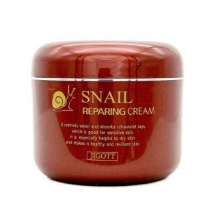JIGOTT крем д/лица с муцином улитки восстанавливающий 100мл