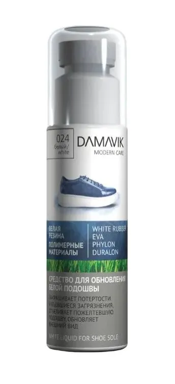 DAMAVIK средство д/обновления белой подошвы white liquid for shoe sole 75мл