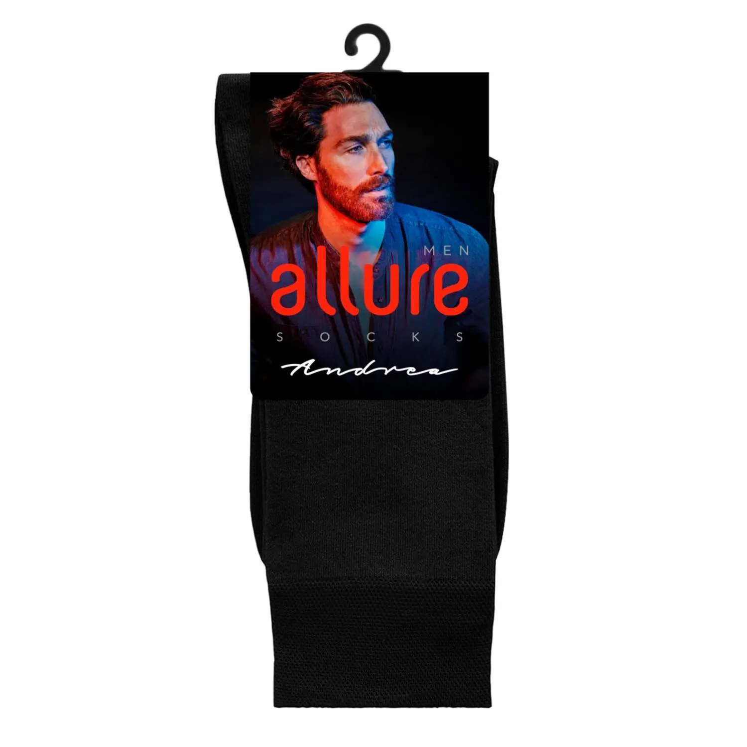 ALLURE носки мужские andrea черный р.42-44
