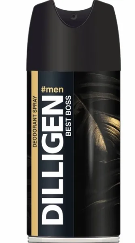 DILLIGEN дезодорант мужской спрей best boss 150мл