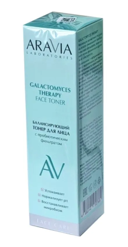 ARAVIA Laboratories тонер д/лица балансирующий galactomyces therapy 200мл