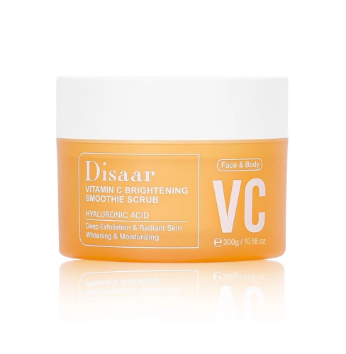 DISAAR скраб д/тела с витамином С антиоксидантный vitamin C brightening smoothie scrub 300г