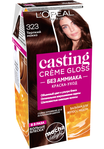 LOREAL CASTING CREME GLOSS краска д/волос т.323 терпкий мокко