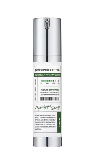 SKIN627 бустер-сыворотка с микроиглами boosting shot 300/50мл+маска тканевая cica with green tea