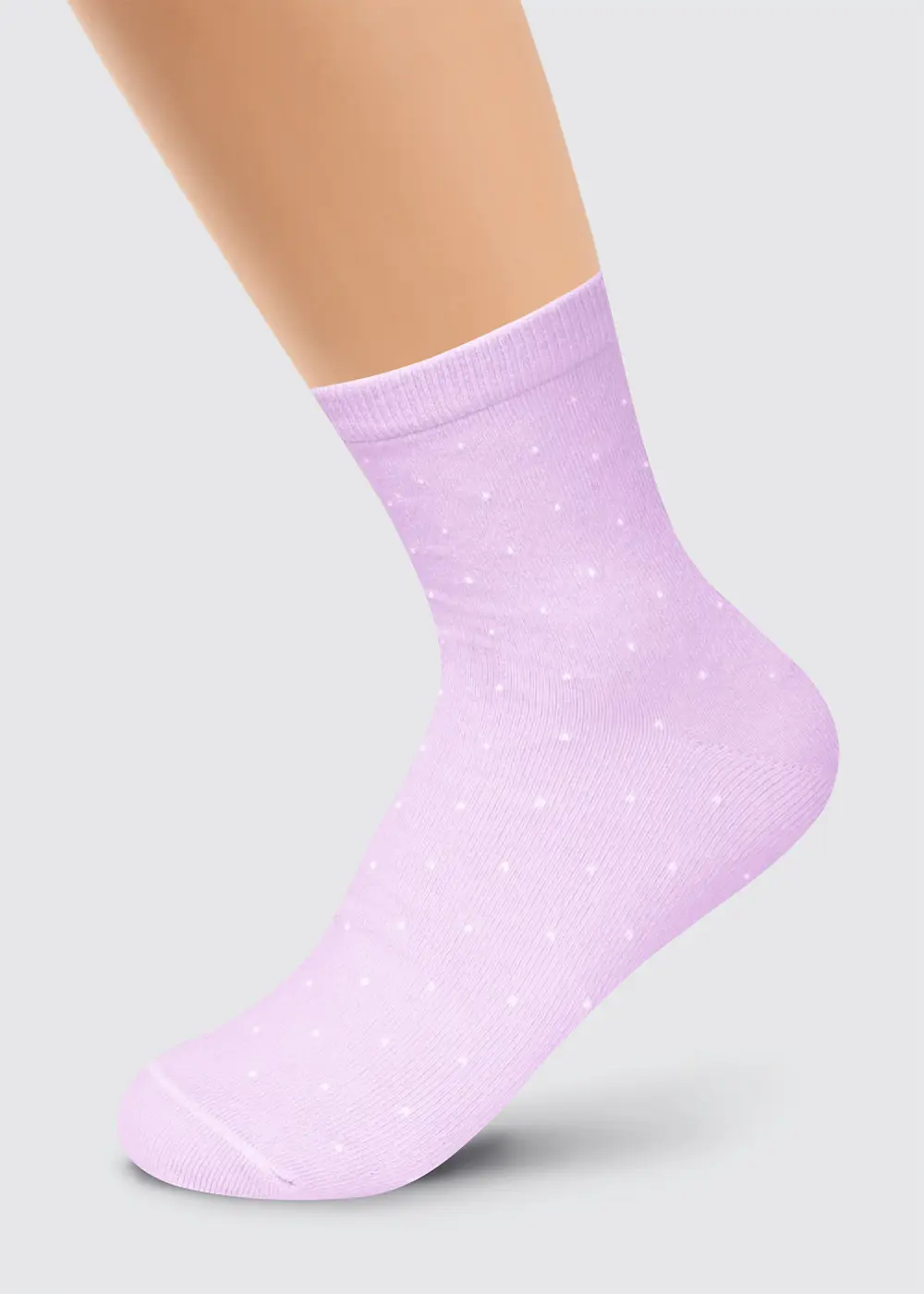 CLEVER носки женские market line L1002 св.фиолетовый р.25